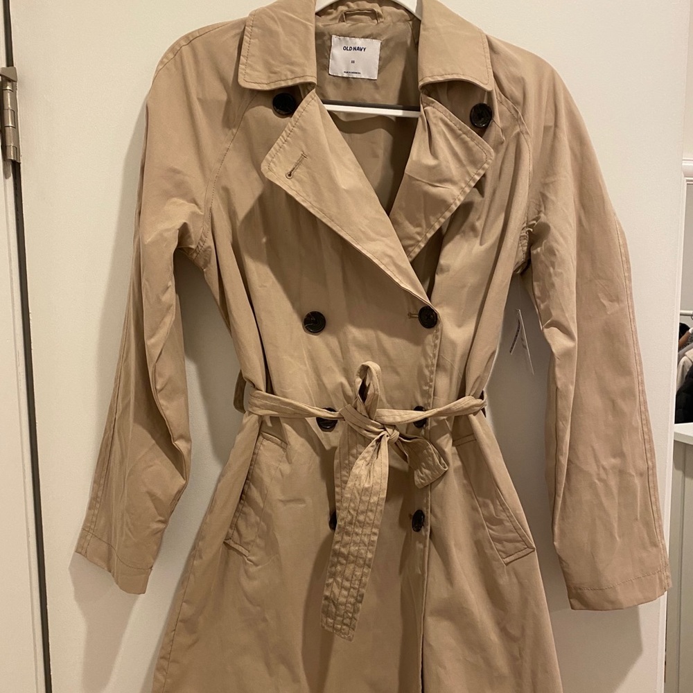NWT old navy trench coat